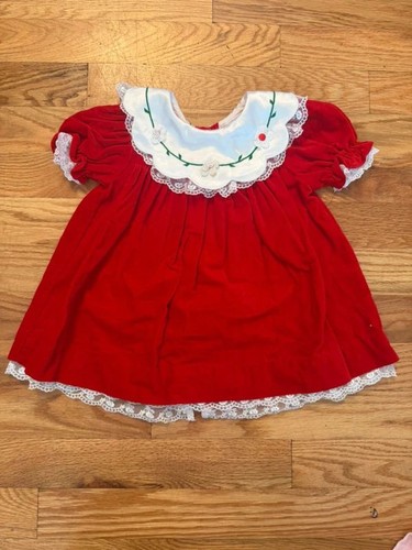 Vintage baby togs - baby, velvet